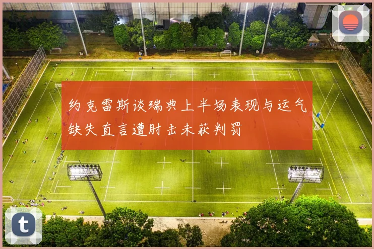 约克雷斯谈瑞典上半场表现与运气缺失直言遭肘击未获判罚