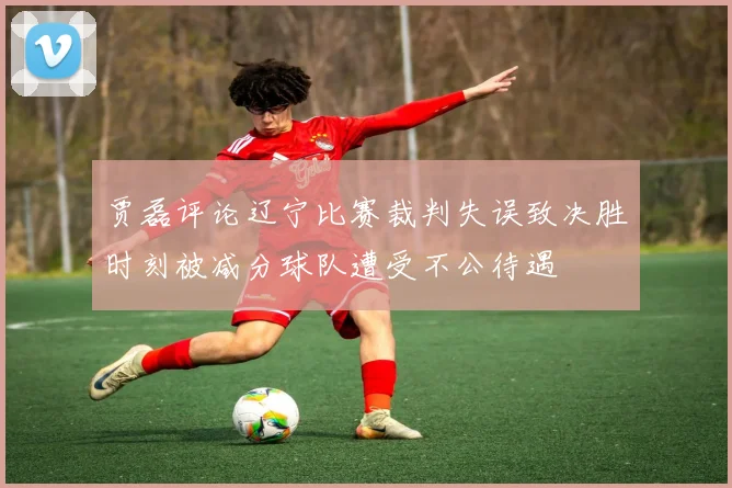 贾磊评论辽宁比赛裁判失误致决胜时刻被减分球队遭受不公待遇
